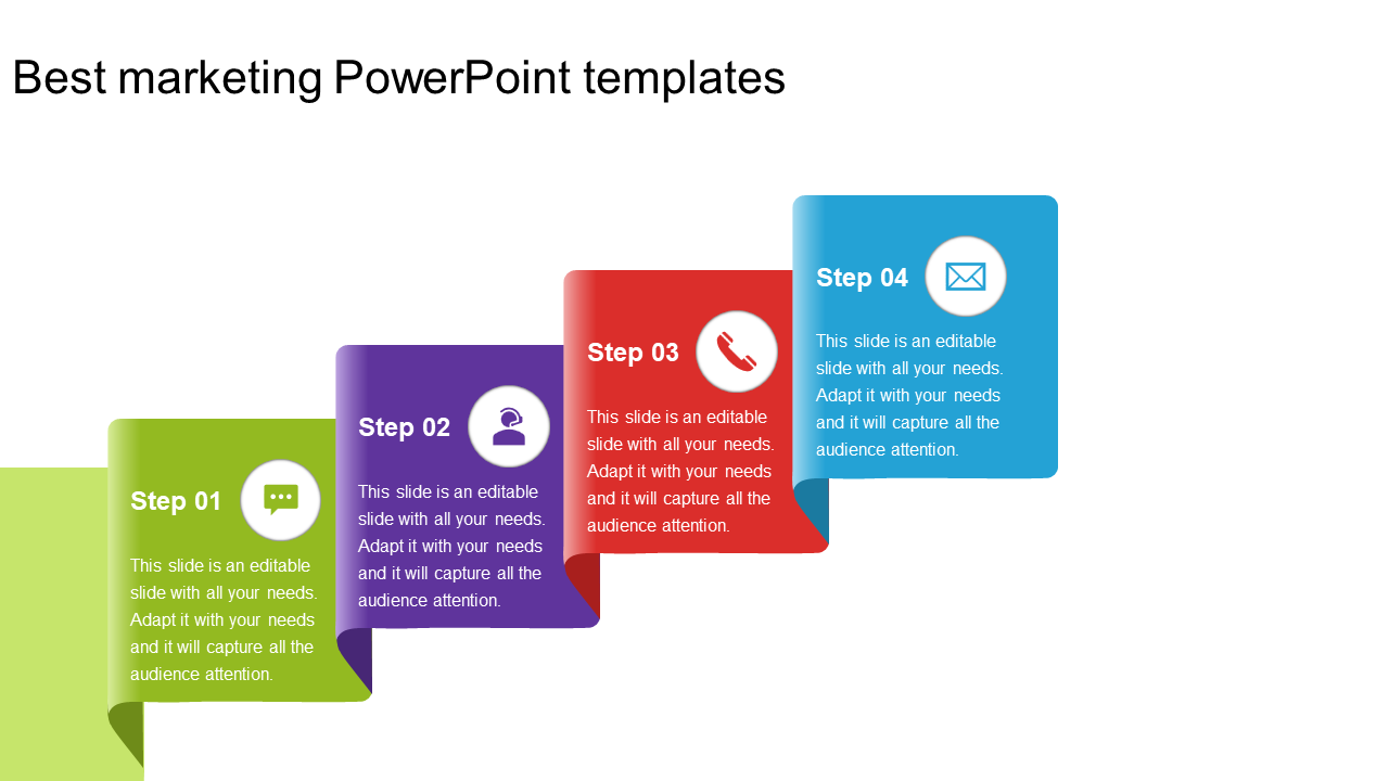 Free - Get the Best Marketing PowerPoint Templates Slide PPT